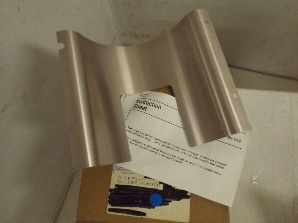 MAYTAG WHIRLPOOL REFRIGERATOR 67511-3 LINER FOUNTAIN NEW MAYTAG WHIRLPOOL REFRIGERATOR 67511-3 LINER FOUNTAIN NEW